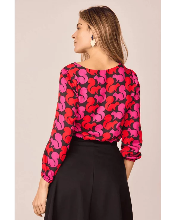 Blusa Encina Ardilla Smile espalda Esenziashopping Zaragoza