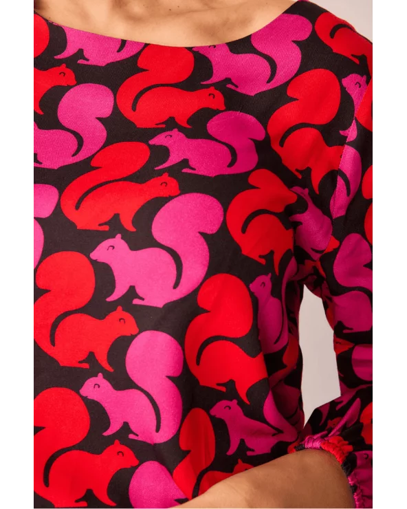 Blusa Encina Ardilla Smile detalle Esenziashopping Zaragoza