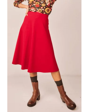 Falda Agua Rojo Smile Esenziashopping Zaragoza