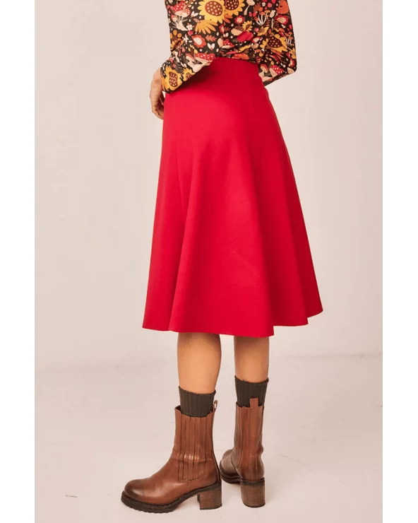 Falda Agua Rojo Smile espalda Esenziashopping Zaragoza