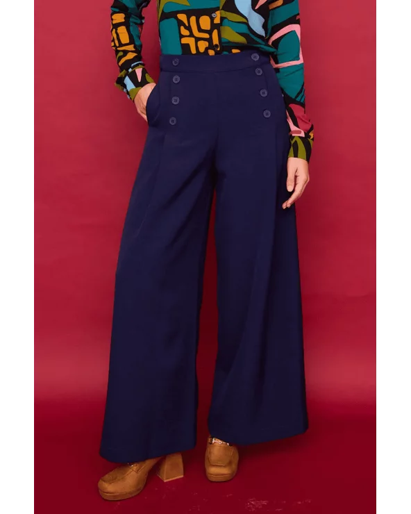 Pantalón Nenúfar Navy Smile Esenziashopping Zaragoza