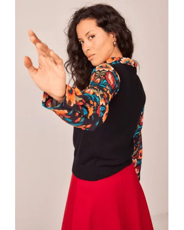 Chaleco Hiedra Negro Smile espalda Esenziashopping Zaragoza