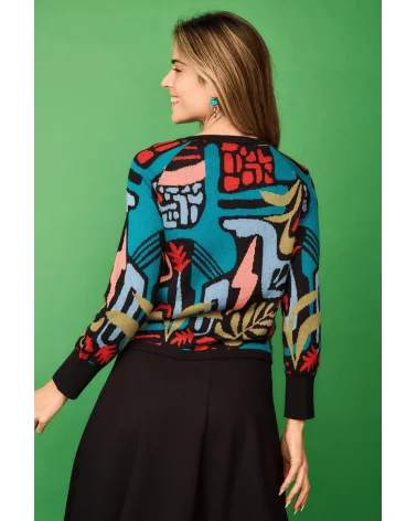 Jersey Trufa Multicolor Smile espalda Esenziashopping Zaragoza