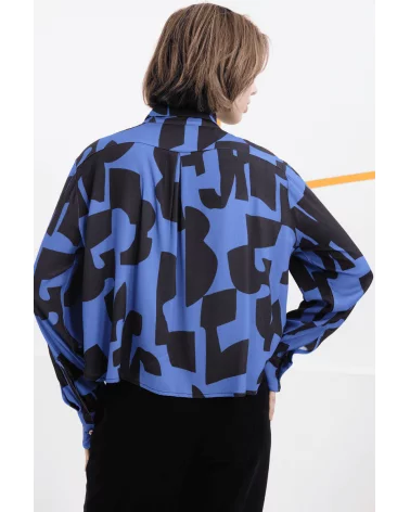 Camisa Kubrick Azul Béhulah espalda Esenziashopping Zaragoza