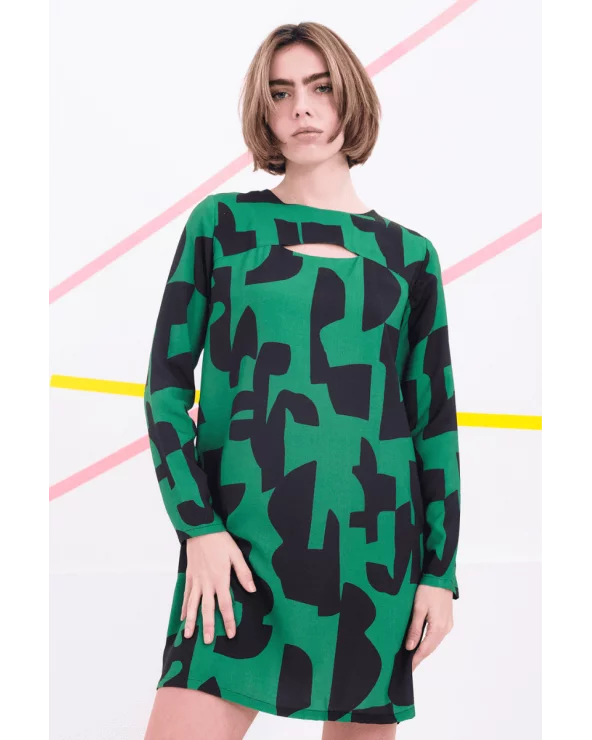 Vestido Burton Verde Béhulah Esenziashopping Zaragoza