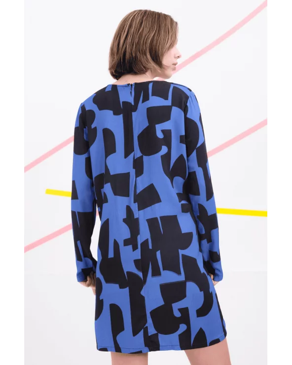 Vestido Burton Azul Béhulah espalda Esenziashopping Zaragoza