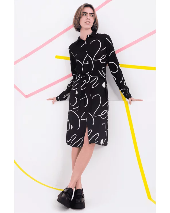 Vestido Polanski Negro Béhulah Esenziashopping Zaragoza