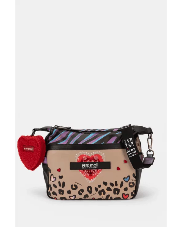 Bolso Bandolera Grande Patchwork Animal Print Pepe Moll Esenziashopping Zaragoza