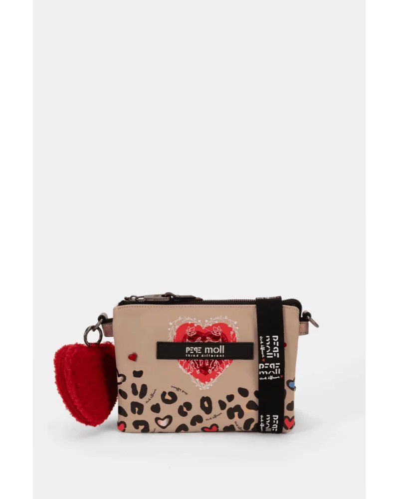 Bolso Bandolera Patchwork Animal Print Pepe Moll Esenziashopping Zaragoza
