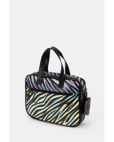 Bolso de Mano Patchwork Animal Print Pepe Moll espalda Esenziashopping Zaragoza