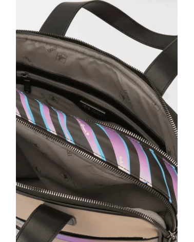 Bolso de Mano Patchwork Animal Print Pepe Moll interior Esenziashopping Zaragoza