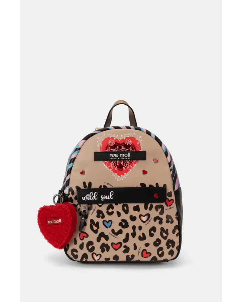 Mochila Patchwork Animal Print Pepe Moll Esenziashopping Zaragoza