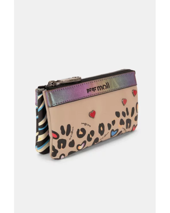 Monedero Grande Patchwork Animal Print Pepe Moll Esenziashopping Zaragoza