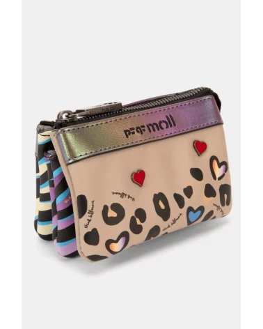 Monedero Patchwork Animal Print Pepe Moll Esenziashopping Zaragoza