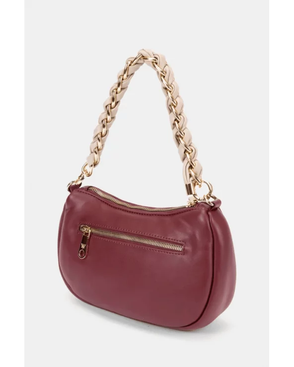 Bolso de Hombro Media Luna Granate Pepe Moll espalda Esenziashopping