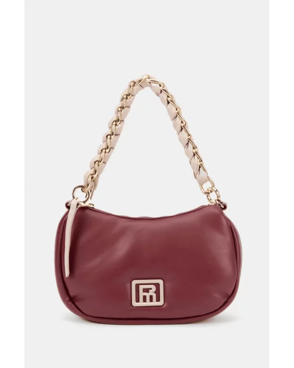 Bolso de Hombro Media Luna Granate Pepe Moll Esenziashopping