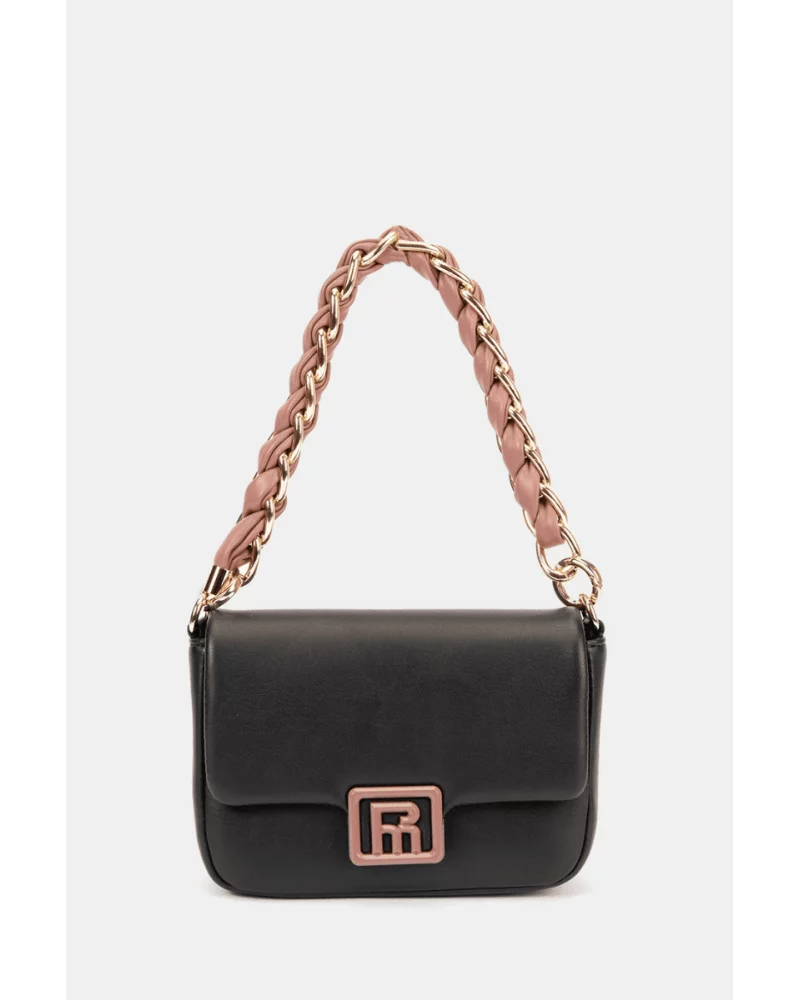 Bolso de Hombro Solapa Negro Pepe Moll Esenziashopping Zaragoza