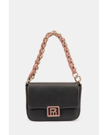 Bolso de Hombro Solapa Negro Pepe Moll Esenziashopping Zaragoza