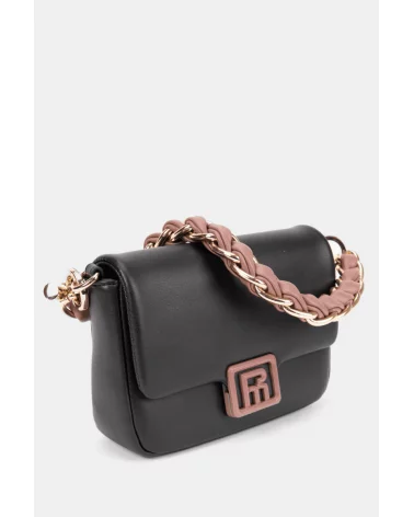 Bolso de Hombro Solapa Negro Pepe Moll Esenziashopping Zaragoza