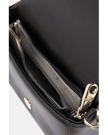 Bolso de Hombro Solapa Negro Pepe Moll interior Esenziashopping Zaragoza