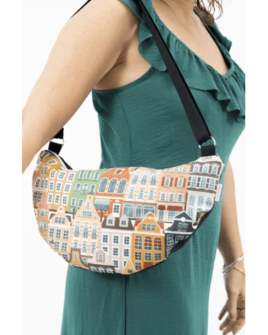 Bolso Bandolera Carina Bristol Lichis Blancos Esenziashopping Zaragoza