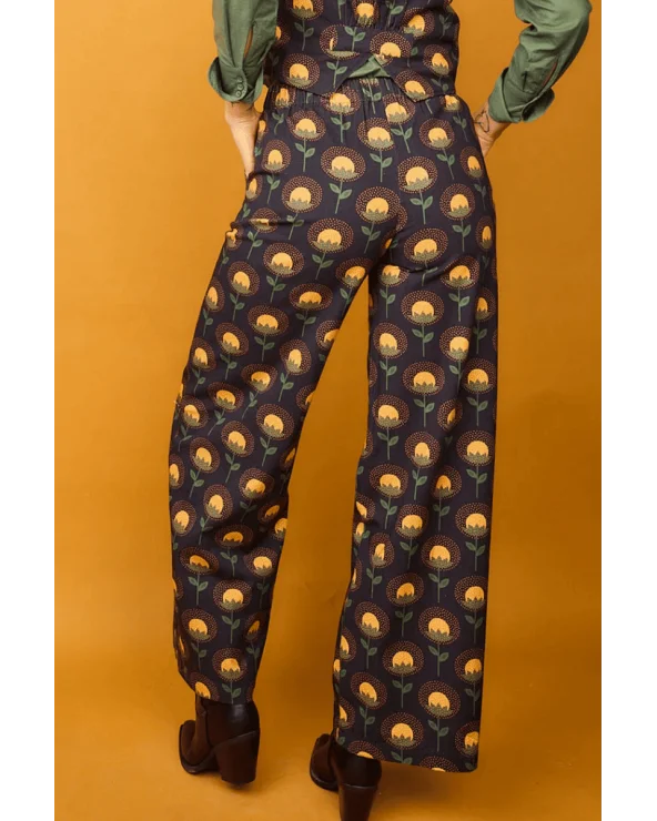 Pantalón Fauna Flor Amarillo Smile espalda Esenziashopping Zaragoza