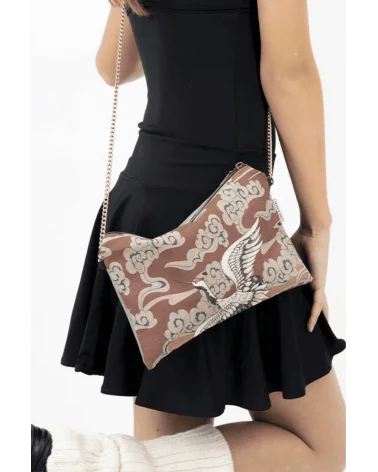 Bolso Vega Grullas Lichis Blancos Esenziashopping Zaragoza