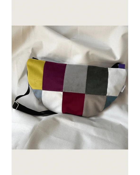 Bolso Bandolera Carina Patch Lichis Blancos Esenziashopping Zaragoza