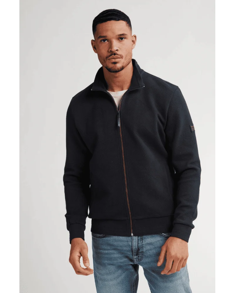 Chaqueta Negra Cremallera Petrol Industries Esenziashopping Zaragoza