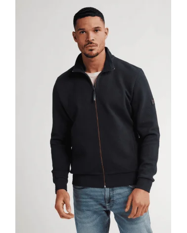 Chaqueta Negra Cremallera Petrol Industries Esenziashopping Zaragoza