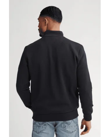 Chaqueta Negra Cremallera Petrol Industries espalda Esenziashopping Zaragoza