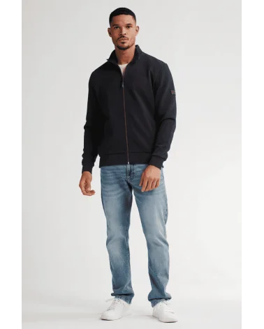 Chaqueta Negra Cremallera Petrol Industries total look Esenziashopping Zaragoza