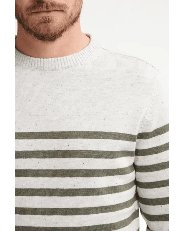 Jersey Punto Rayas Petrol Industries detalle Esenziashopping Zaragoza