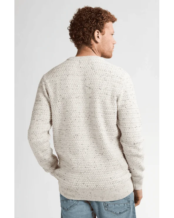 Jersey Madison Blanco Antiguo Petrol Industries espalda Esenziashopping Zaragoza