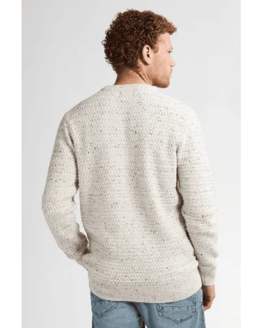 Jersey Madison Blanco Antiguo Petrol Industries espalda Esenziashopping Zaragoza