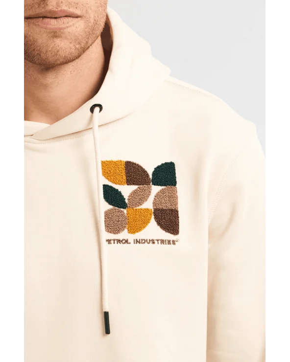 Sudadera Sparta Crudo Petrol Industries detalle Esenziashopping Zaragoza