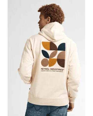 Sudadera Sparta Crudo Petrol Industries espalda Esenziashopping Zaragoza