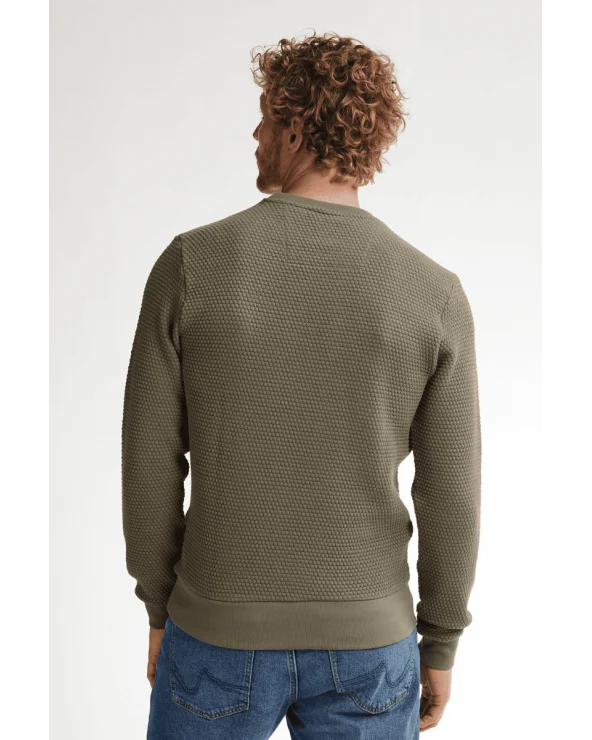 Jersey Gunnison Verde Caqui Petrol Industries espalda Esenziashopping Zaragoza