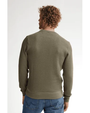 Jersey Gunnison Verde Caqui Petrol Industries espalda Esenziashopping Zaragoza