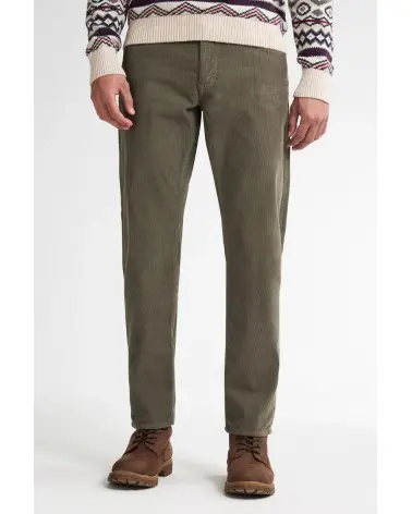 Pantalón Pana Verde Musgo Petrol Industries Esenziashopping Zaragoza