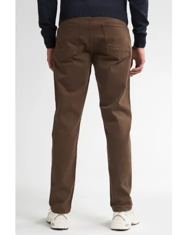 Pantalón Denim Marrón Petrol Industries espalda Esenziashopping Zaragoza