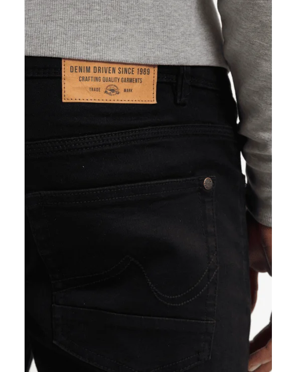 Pantalón Denim Negro Petrol Industries detalle Esenziashopping Zaragoza