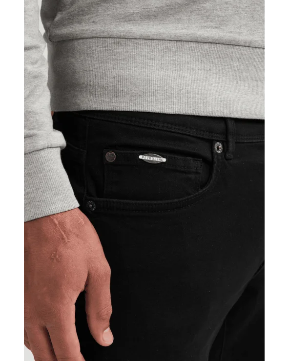 Pantalón Denim Negro Petrol Industries detalle Esenziashopping Zaragoza