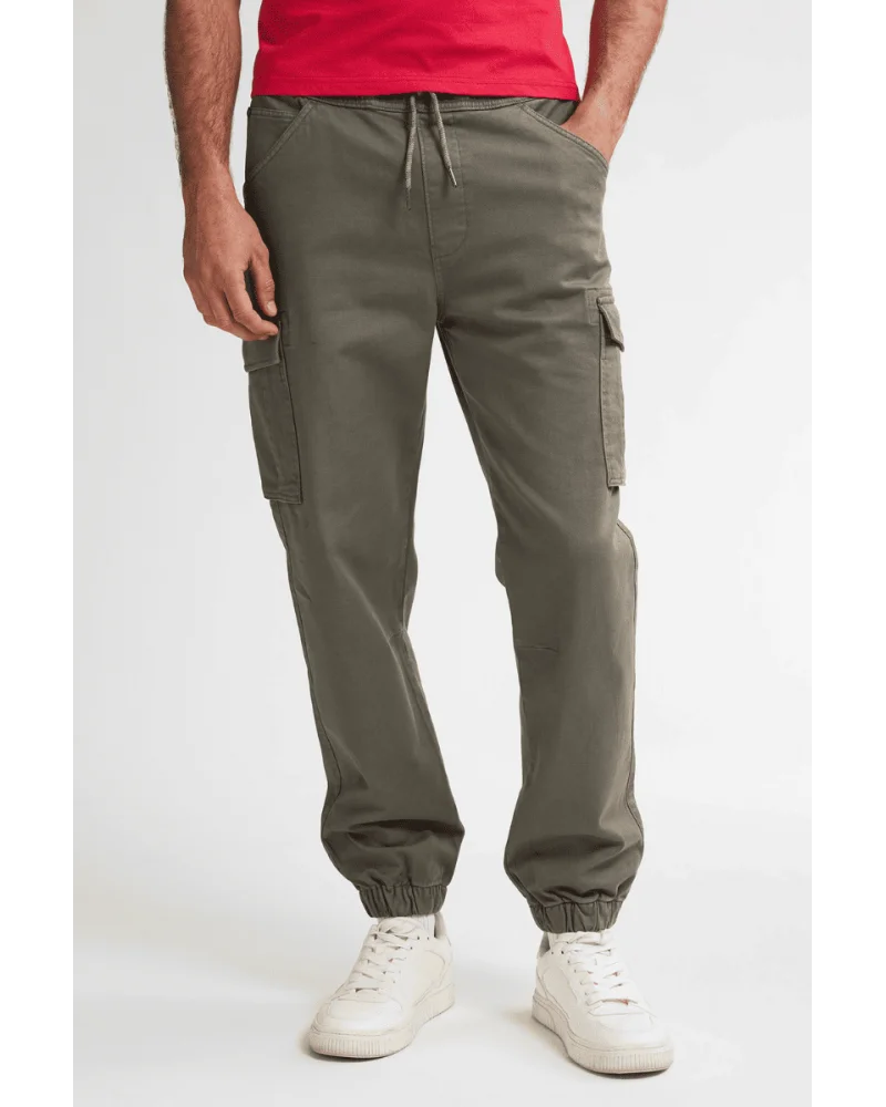 Pantalón Cargo Caqui Petrol Industries Esenziashopping Zaragoza