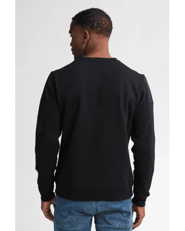 Sudadera Casual Negra Petrol espalda Industries Esenziashopping Zaragoza