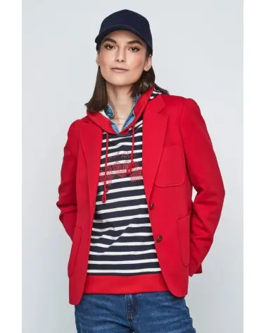 Chaqueta Blazier Roja Piqué Merletti Esenziashopping Zaragoza