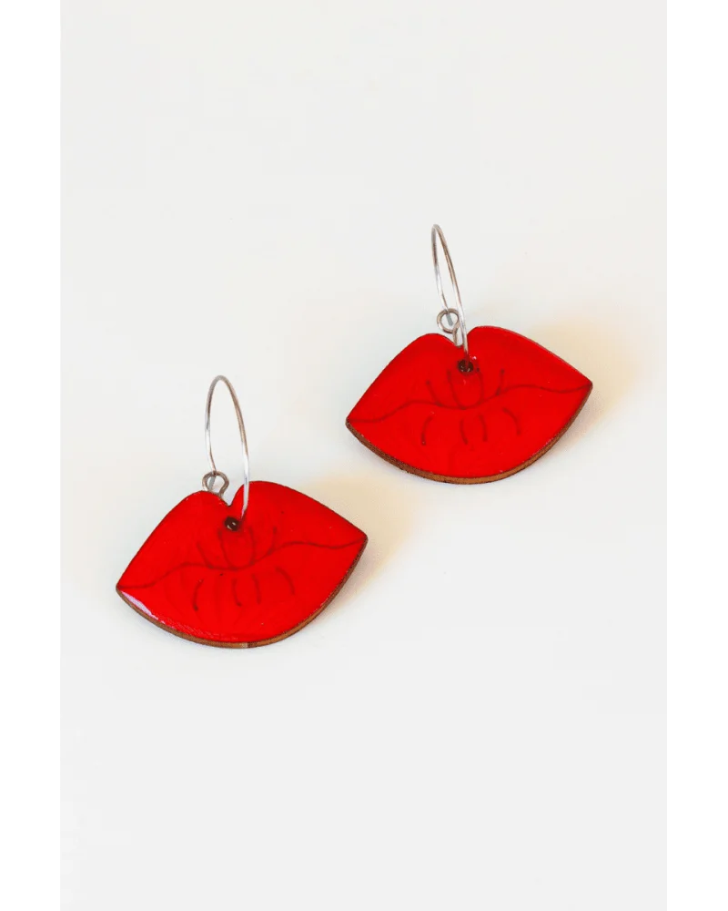 Pendientes Labios Glossy Tikismikis Esenziashopping Zaragoza