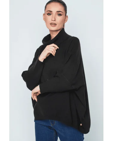 Jersey Amplio Botones Negro Merletti Esenziashopping Zaragoza