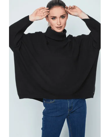 Jersey Amplio Botones Negro Merletti Esenziashopping Zaragoza