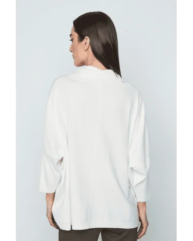 Jersey Amplio Botones Blanco Merletti espalda Esenziashopping Zaragoza